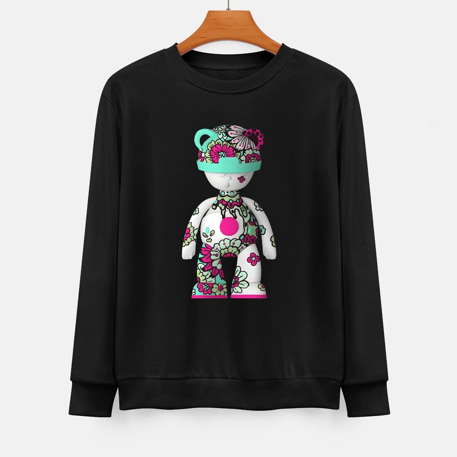 Long Sleeve With Front PatternPlain Strong